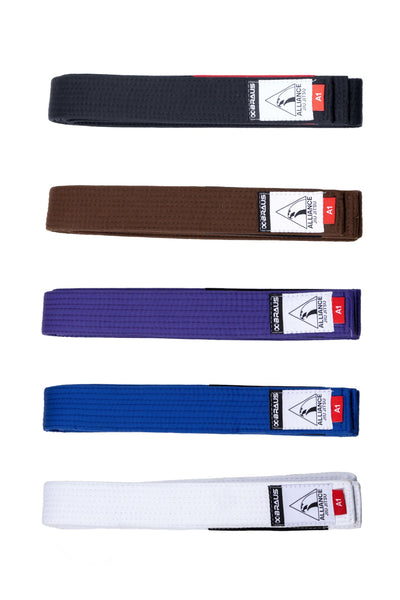 White Blue Purple Brown Black