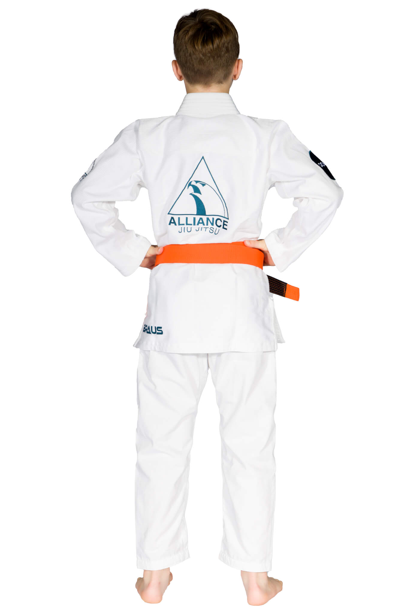 Alliance Jiu newest Jitsu GI+ shirt 6-7yrs