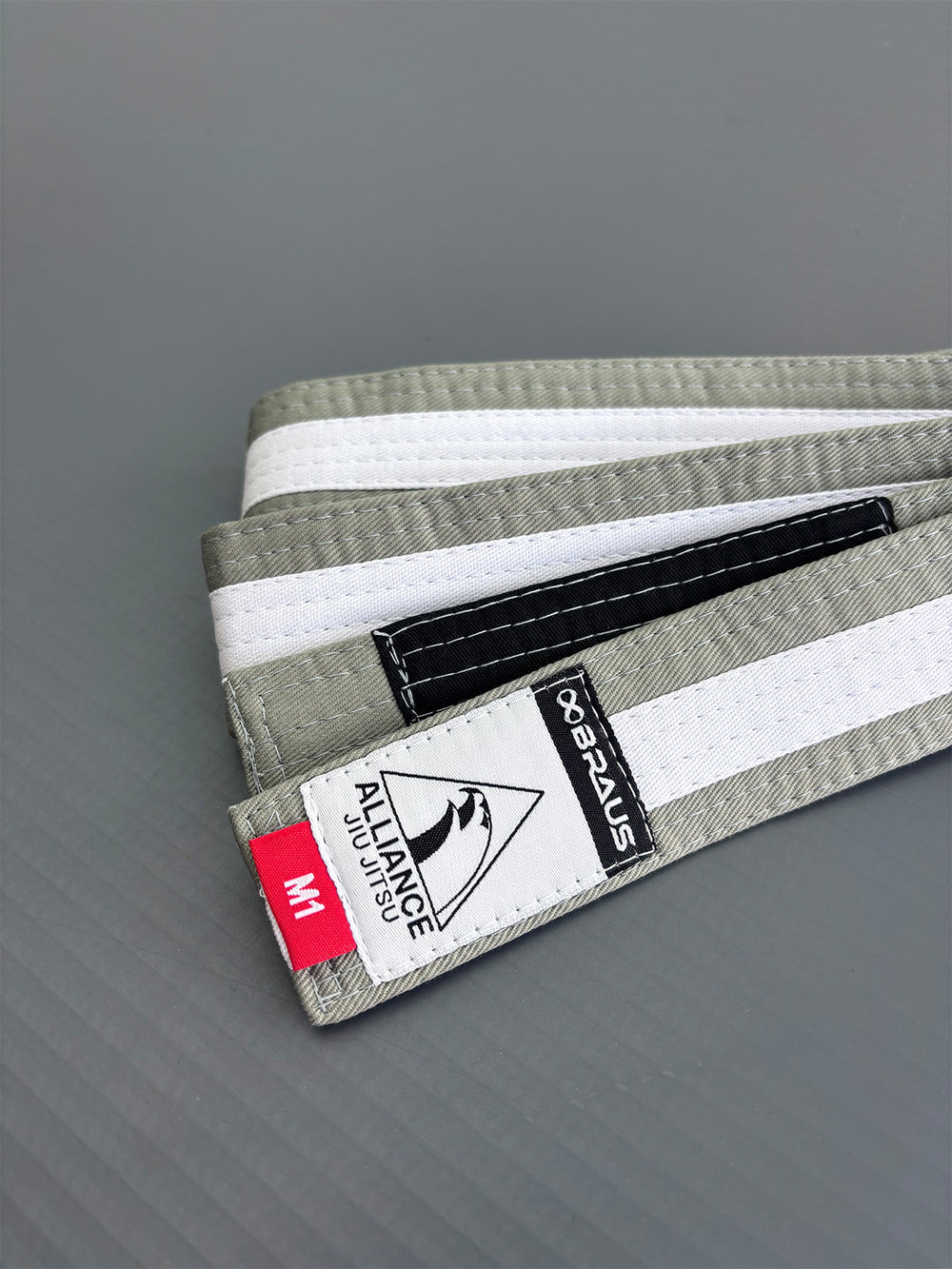 Braus Fight Alliance Belt Kids Grey/White