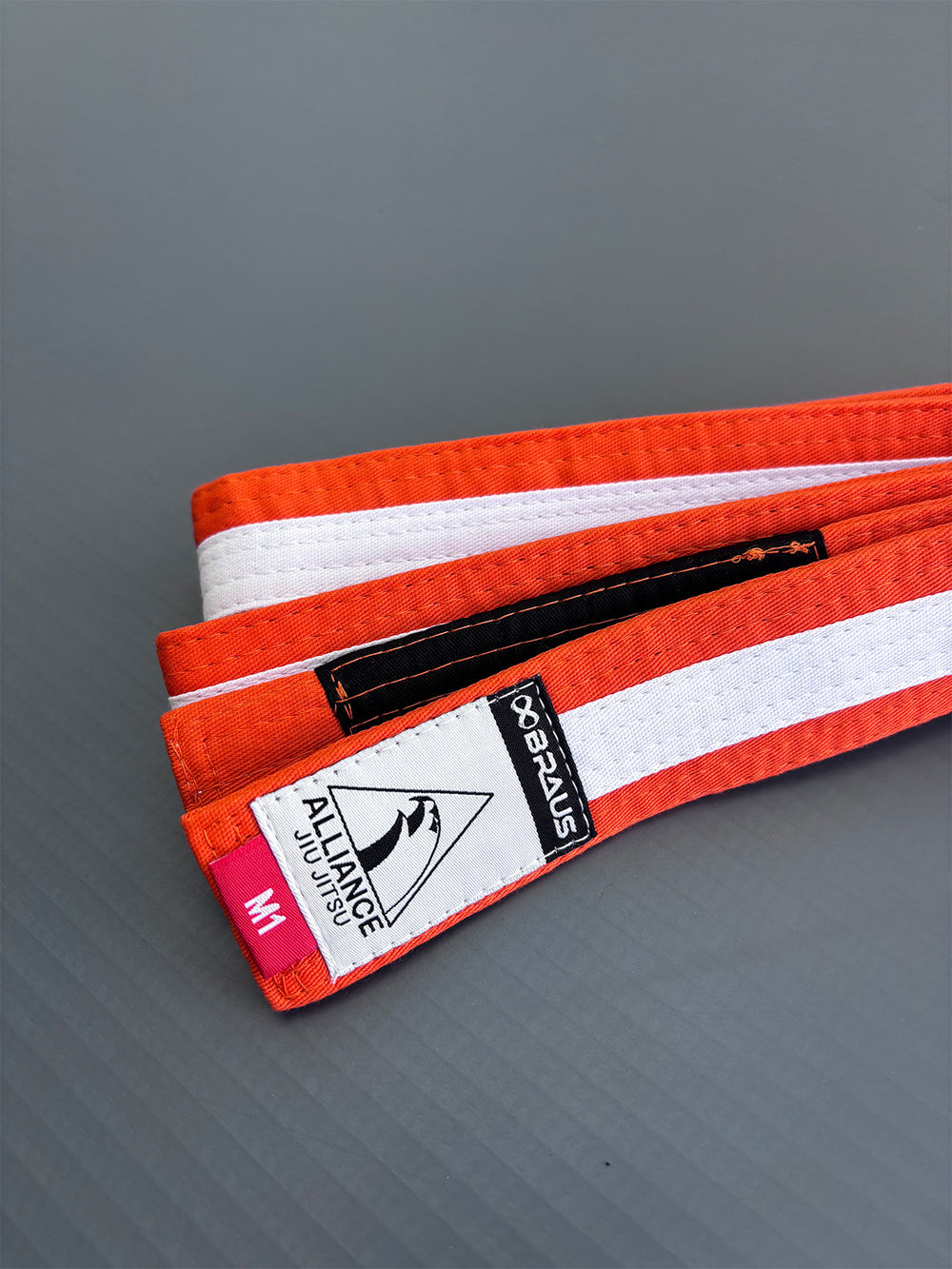 Braus Fight Alliance Belt Kids Orange/White