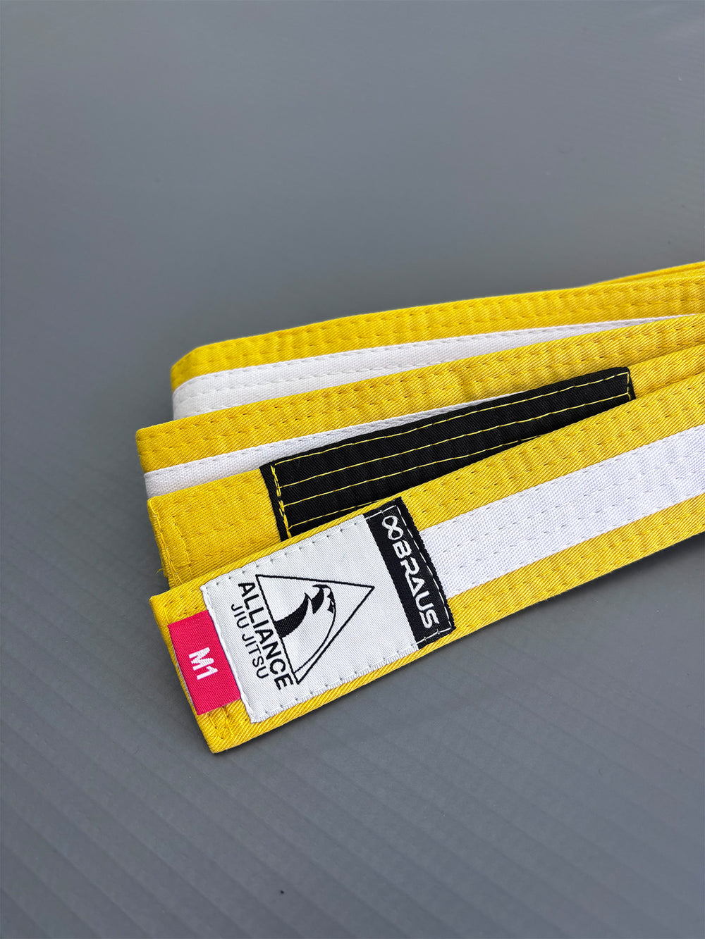 Braus Fight Alliance Belt Kids Yellow/White