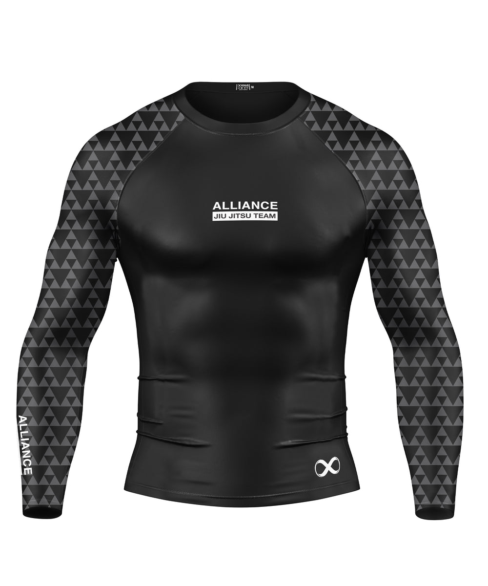 Cringey Rash Guard Alliance New Style Rash Guard Long Sleeve - Unisex – Braus Fight Alliance